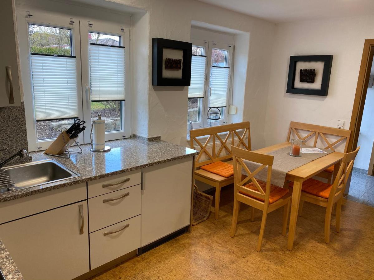 Ferienwohnung Messmer Mit Terrasse Heiligenborn Eksteriør billede